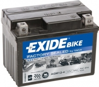 EXIDE MOTO AGM 12-4 12V 3Ah