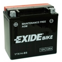 EXIDE MOTO AGM ETX14-BS 12V 12Ah 