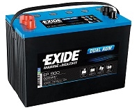 EXIDE DUAL AGM EP 900 12V 100 Ah 720 A