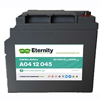 Bateria ETERNITY AGM Bloc A04 12 045