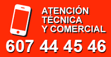 Telefono de contacto 607 44 45 46